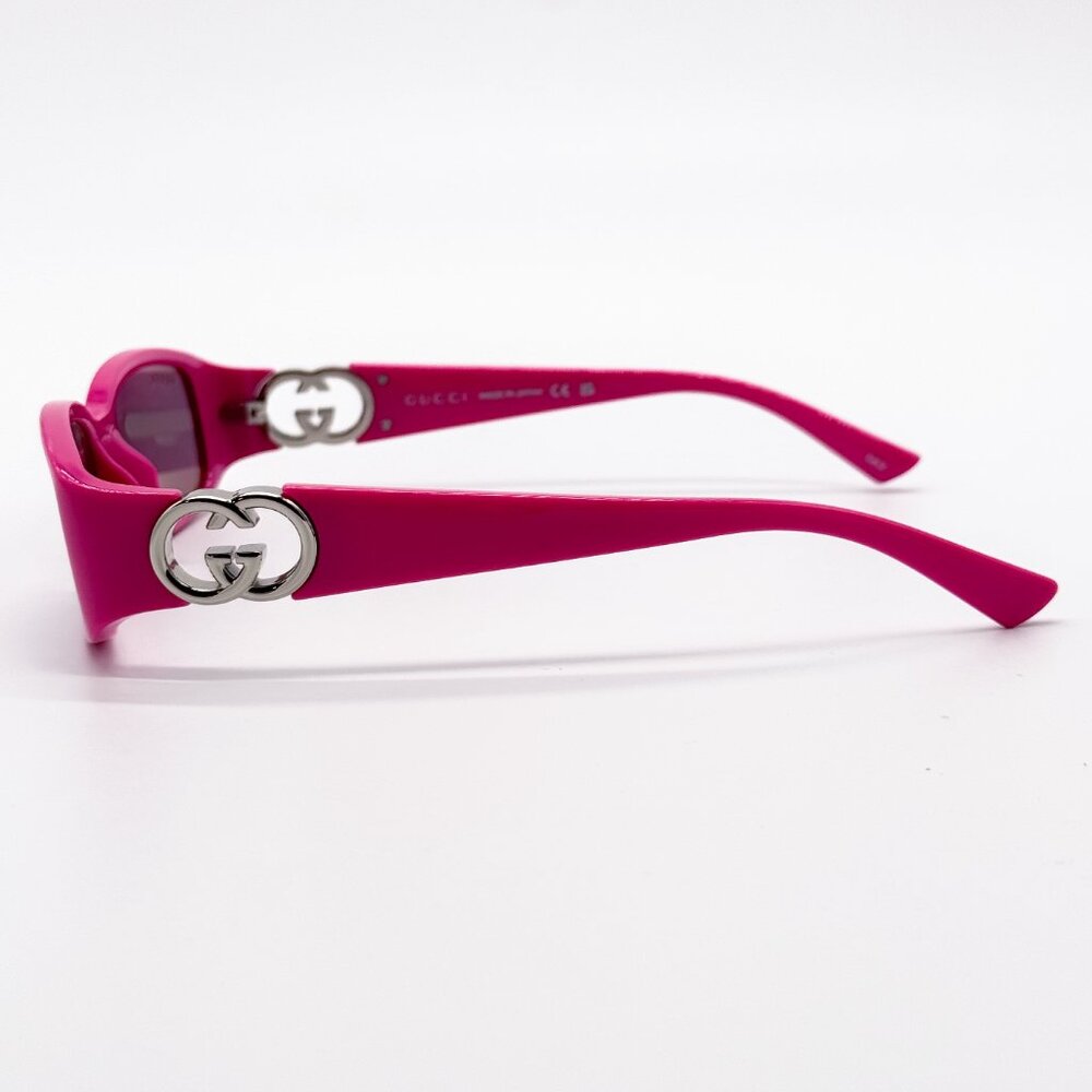 NEW GUCCI GG1661S 004 PINK WOMEN SUNGLASSES GUCCI - Picture 8 of 13
